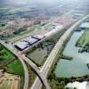 Photos aériennes de Cugnaux (31270) - Autre vue | Haute-Garonne, Occitanie, France - Photo réf. 62174 - Les infrastructures routires et autoroutires, au sud de Toulouse.