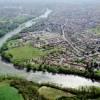 Photos aériennes de Muret (31600) - Autre vue | Haute-Garonne, Midi-Pyrénées, France - Photo réf. 62180 - La ville s'est dveloppe sue les rives de la Garonne.