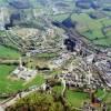 Photos aériennes de "cité" - Photo réf. 62257 - Au coeur des monts de Lacaune, la petite cit.