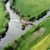 Photos aériennes de "canal" - Photo réf. 62491 - Point de jonction de la Meuse au canal à l'est de Monfaucon.