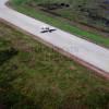 Photos aériennes de "uro" - Photo réf. 62594 - Sur le taxiway de l'aroport de Rouen Valle de Seine.