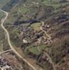 Photos aériennes de "vallée" - Photo réf. A01600 - Village touristique de la valle de l'Aspe.