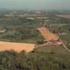Photos aériennes de "paysage" - Photo réf. A01700 - Paysage de campagne aux confins des Pyrénées Atlantiques.