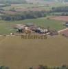 Photos aériennes de Pouliacq (64410) - Une Exploitation Agricole | Pyrénées-Atlantiques, Aquitaine, France - Photo réf. A01883 - Trois agriculteurs tavaillent sur la commune.