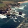 Photos aériennes de Hendaye (64700) - Les Rochers des Deux Jumeaux | Pyrénées-Atlantiques, Nouvelle-Aquitaine, France - Photo réf. A02017