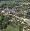 Photos aériennes de "ligne" - Photo réf. A02955 - La ligne de chemin de fer Dieppe-Rouen permet une liaison quotidienne aux deux villes.