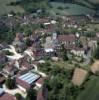 Photos aériennes de Saint-Aubin-Château-Neuf (89110) - Le Centre Bourg | Yonne, Bourgogne-Franche-Comté, France - Photo réf. A03781