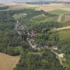 Photos aériennes de Molosmes (89700) - Autre vue | Yonne, Bourgogne, France - Photo réf. N000856 - Village rue nich au creux d'une petite valle.