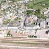 Photos aériennes de "gare" - Photo réf. N001506 - Au second plan, le centre du bourg.