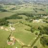Photos aériennes de "paysage" - Photo réf. N001590 - Paysage de campagne entre Pau et Orthez.
