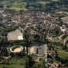 Photos aériennes de Eauze (32800) - Autre vue | Gers, Midi-Pyrénées, France - Photo réf. N001752 - Au premier plan, les arènes.