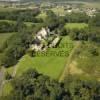 Photos aériennes de Biron (64300) - Le Château de Brassalay | Pyrénées-Atlantiques, Nouvelle-Aquitaine, France - Photo réf. N003009