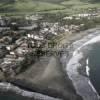 Photos aériennes de "plages" - Photo réf. N005440 - Sur la plage, des embarcations.