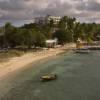 Photos aériennes de "bateaux" - Photo réf. N005978 - Les plages de l'hôtel.