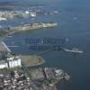 Photos aériennes de "louis" - Photo réf. N006013 - La baie avec le port et le fort Saint-Louis.
