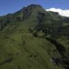 Photos aériennes de "montagne" - Photo réf. N006305 - La Montagne Pelée, volcan de la Martinique, est un des plus célèbres volcans du monde.