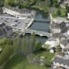 Photos aériennes de Putanges-Pont-Écrepin (61210) - L'Orne avec passerelle | Orne, Normandie, France - Photo réf. N007621