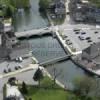 Photos aériennes de Putanges-Pont-Écrepin (61210) - L'Orne avec passerelle | Orne, Normandie, France - Photo réf. N007623