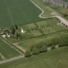 Photos aériennes de Grainville-Langannerie (14190) - Le Cimetière Polonais | Calvados, Basse-Normandie, France - Photo réf. N007672 - Il s'agit du seul cimetire polonais en France. 696 corps y reposent.