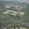 Photos aériennes de "terrains" - Photo réf. N009411 - Des terrains de sport.