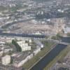 Photos aériennes de "bassin" - Photo réf. N009491 - Les quais le long de l'Orne et du Bassin Saint-Pierre.