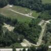 Photos aériennes de "vestiges" - Photo réf. N010165 - Des vestiges d'un fort construit par Vauban subsistent.