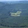 Photos aériennes de Bouxwiller (67330) - Le Château de Hunebourg | Bas-Rhin, Grand Est, France - Photo réf. N010834 - Au coeur de la fort domaniale de Bouxwiller.