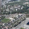Photos aériennes de Montbéliard (25200) - Les Batteries du Parc, le Mont Christ et les usines Peugeot | Doubs, Bourgogne-Franche-Comté, France - Photo réf. N018014