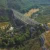 Photos aériennes de Ventabren (13122) - L'Aqueduc de Roquefavour | Bouches-du-Rhône, Provence-Alpes-Côte d'Azur, France - Photo réf. N020032