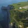 Photos aériennes de Étretat (76790) - Les Falaises | Seine-Maritime, Haute-Normandie, France - Photo réf. N020232