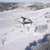 Photos aériennes de "neige" - Photo réf. N020545 - Le restaurant d'altitude.