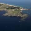 Photos aériennes de L'Île-d'Yeu (85350) | Vendée, Pays de la Loire, France - Photo réf. N025152 - Des plages aux falaises escarpes, des marais au bocage, l'le offre une grande diversit de paysages.