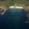 Photos aériennes - Paysages du littoral - Photo réf. N025157 - Une petite crique de l'Ile d'Yeu (Vendée).