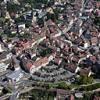Photos aériennes de Héricourt (70400) - Le Centre Ville | Haute-Saône, Franche-Comté, France - Photo réf. N027803