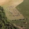 Photos aériennes de Valensole (04210) - Un Troupeau de Moutons | Alpes de Hautes-Provence, Provence-Alpes-Côte d'Azur, France - Photo réf. N028717