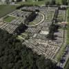 Photos aériennes de "cimetiere" - Photo réf. N028977 - Le cimetière Sud