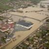 Photos aériennes de Lunéville (54300) - Autre vue | Meurthe-et-Moselle, Lorraine, France - Photo réf. T072606 - Les inondations  Lunville (Meurthe-et-Moselle) en 2004.