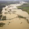 Photos aériennes de "moselle" - Photo réf. T072612 - Les inondations à Manonviller (Meurthe-et-Moselle) en 2004.