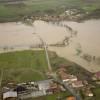 Photos aériennes de "meurthe" - Photo réf. T072617 - Les inondations  Herbviller (Meurthe-et-Moselle) en 2004.
