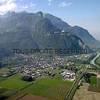 Photos aériennes de Vouvry (CH-1896) | , Valais / Wallis, Suisse - Photo réf. N037318