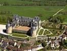 Photos aériennes de Hautefort (24390) - Autre vue | Dordogne, Nouvelle-Aquitaine, France - Photo réf. T030414 - LE CHTEAU DE HAUTEFORT