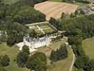 Photos aériennes de Argentré-du-Plessis (35370) | Ille-et-Vilaine, Bretagne, France - Photo réf. T035081 - Ce château construit à la fin du 19è siècle est classé monument historique.