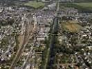 Photos aériennes de Redon (35600) | Ille-et-Vilaine, Bretagne, France - Photo réf. T035892 - Le Canal de Nantes à Brest traverse la ville.