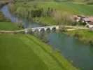 Photos aériennes de "doubs" - Photo réf. T037525 - La rivire la Loue avant qu'elle ne se jette dans le Doubs.