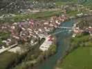Photos aériennes de Quingey (25440) - Autre vue | Doubs, Bourgogne-Franche-Comté, France - Photo réf. T037539