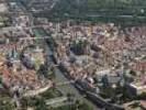 Photos aériennes - Villes - Photo réf. T037667 - Une vue semi-générale du coeur de ville de Metz (Moselle).