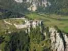 Photos aériennes de La Cluse-et-Mijoux (25300) - Le Château de Joux | Doubs, Franche-Comté, France - Photo réf. T038099