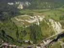 Photos aériennes de La Cluse-et-Mijoux (25300) - Le Château de Joux | Doubs, Franche-Comté, France - Photo réf. T038101