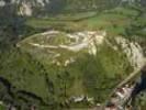 Photos aériennes de La Cluse-et-Mijoux (25300) - Le Château de Joux | Doubs, Franche-Comté, France - Photo réf. T038102