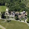 Photos aériennes de Vufflens-le-Château (CH-1134) - Autre vue | , Vaud, Suisse - Photo réf. N039055 - Cet imposant chteau-fort a t construit vers la fin du Moyen-Age, entirement avec des briques